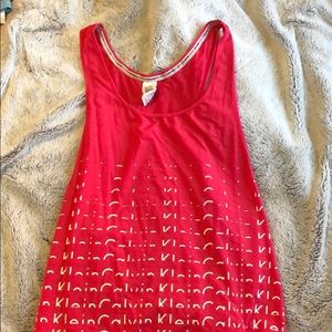 Calvin Klein tank! Only worn a few times